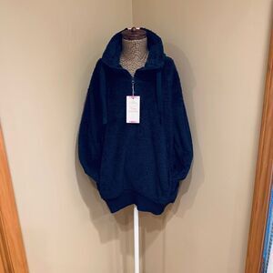 Sherpa Sweatshirt 1/4 Zip Sweater NWT